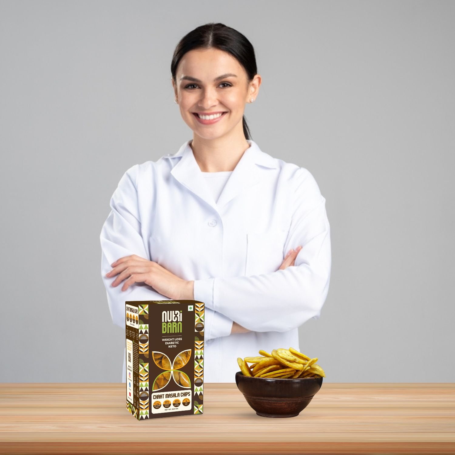 Nutribarn Keto Chat Masala Chips - Image 7
