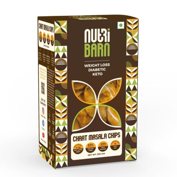 Nutribarn Keto Chat Masala Chips