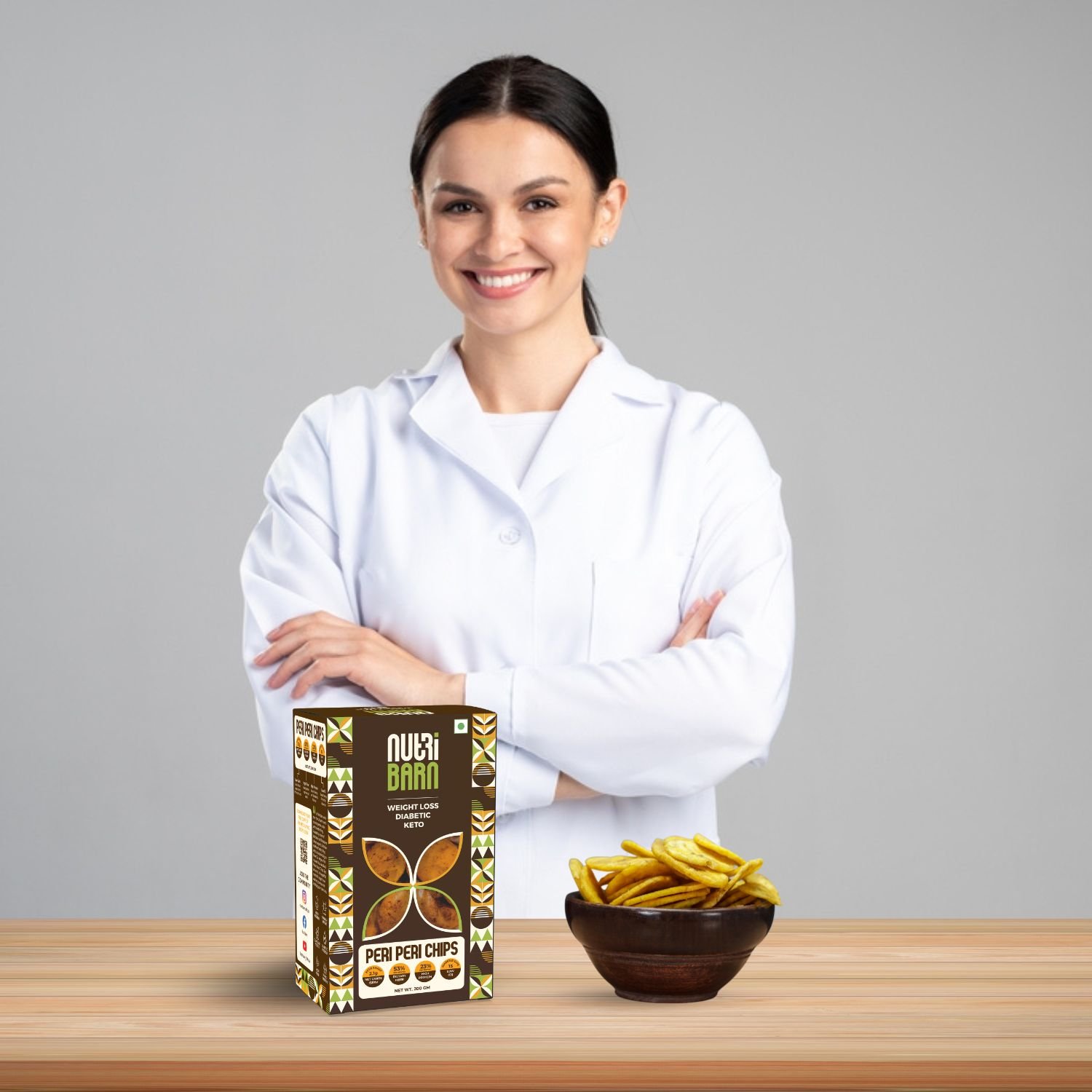 Nutribarn Keto Peri Peri Chips - Image 7