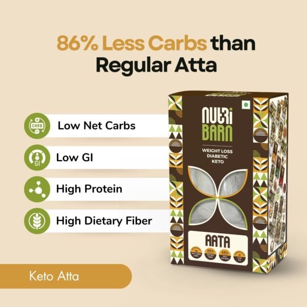 Nutribarn Keto Aata Flour - Image 3