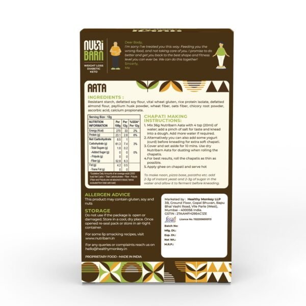 Nutribarn Keto Aata Flour - Image 8