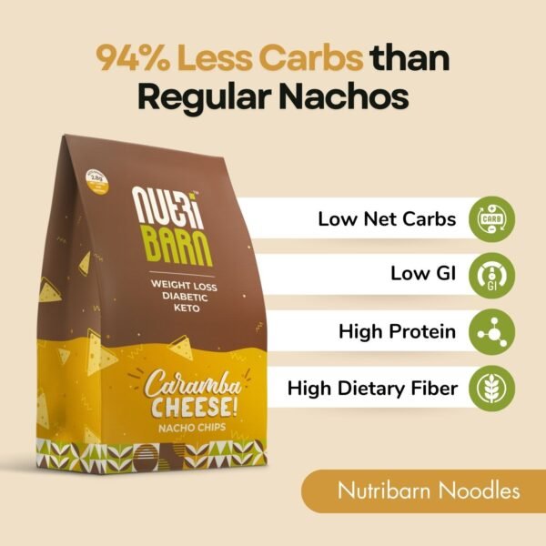 Nutribarn Keto Cheese Nachos - Image 3