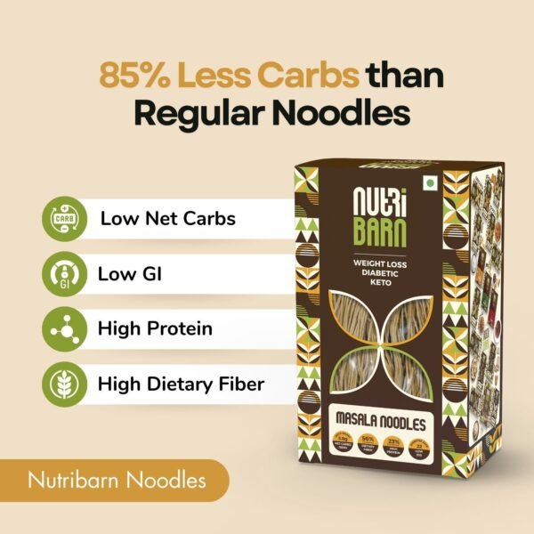 Nutribarn Keto Masala Noodles Spaghetti - Image 3