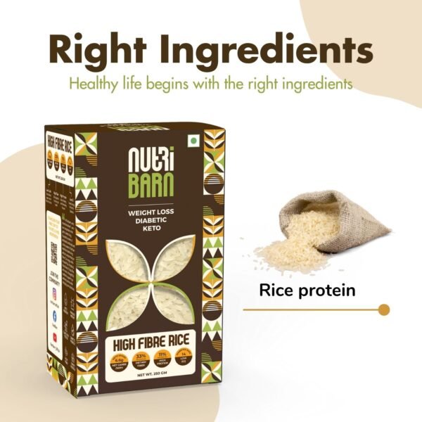 Nutribarn High Fibre Rice - Image 2