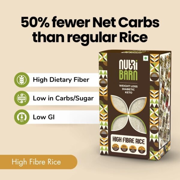 Nutribarn High Fibre Rice - Image 4