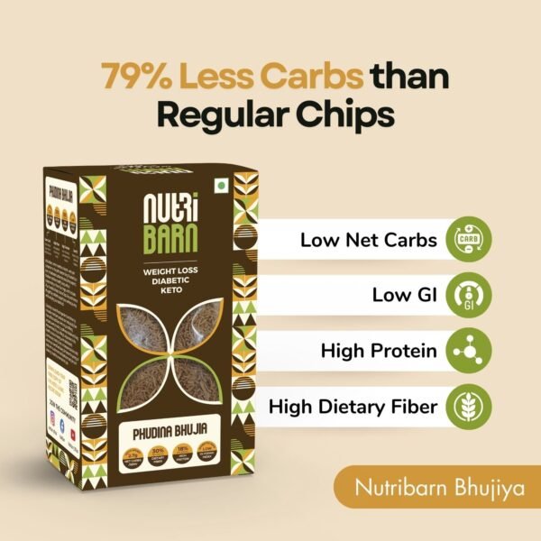 Nutribarn Keto Bhujia (Phudina) - Image 3