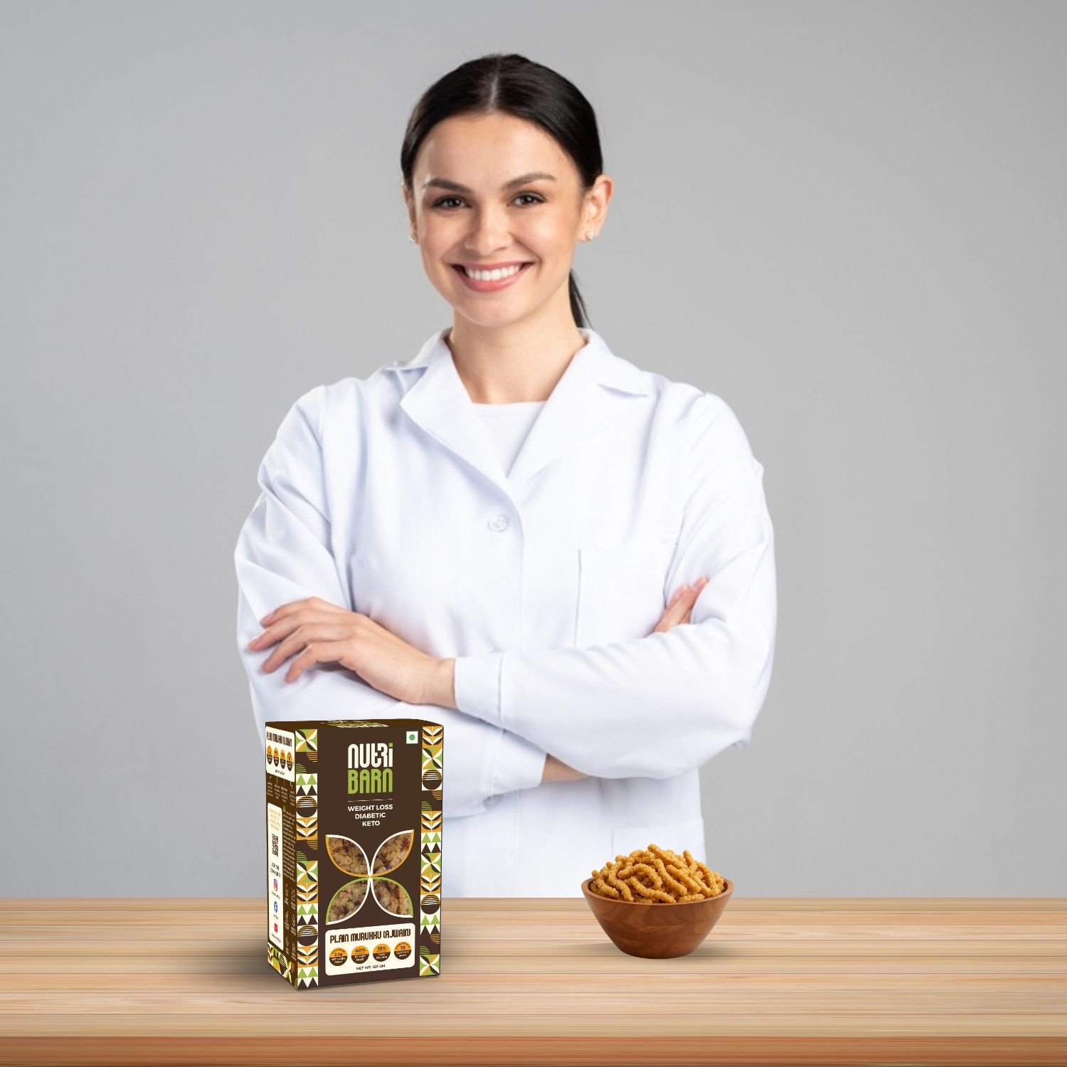 Nutribarn Keto Murukku (Ajwain) - Image 7