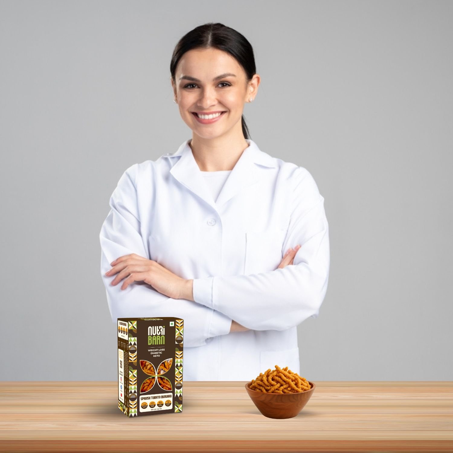 Nutribarn Keto Murukku (Spanish Tomato) - Image 7