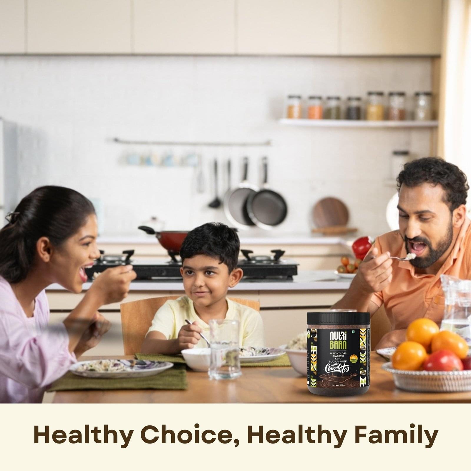 Nutribarn Sugar-Free Hot Chocolate - Image 4