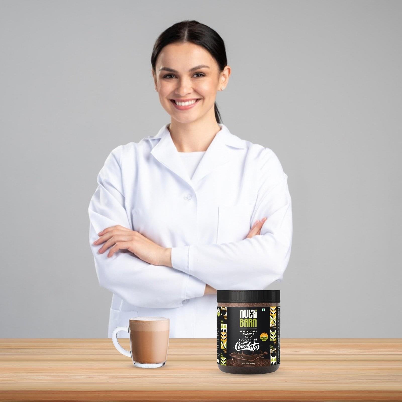 Nutribarn Sugar-Free Hot Chocolate - Image 3