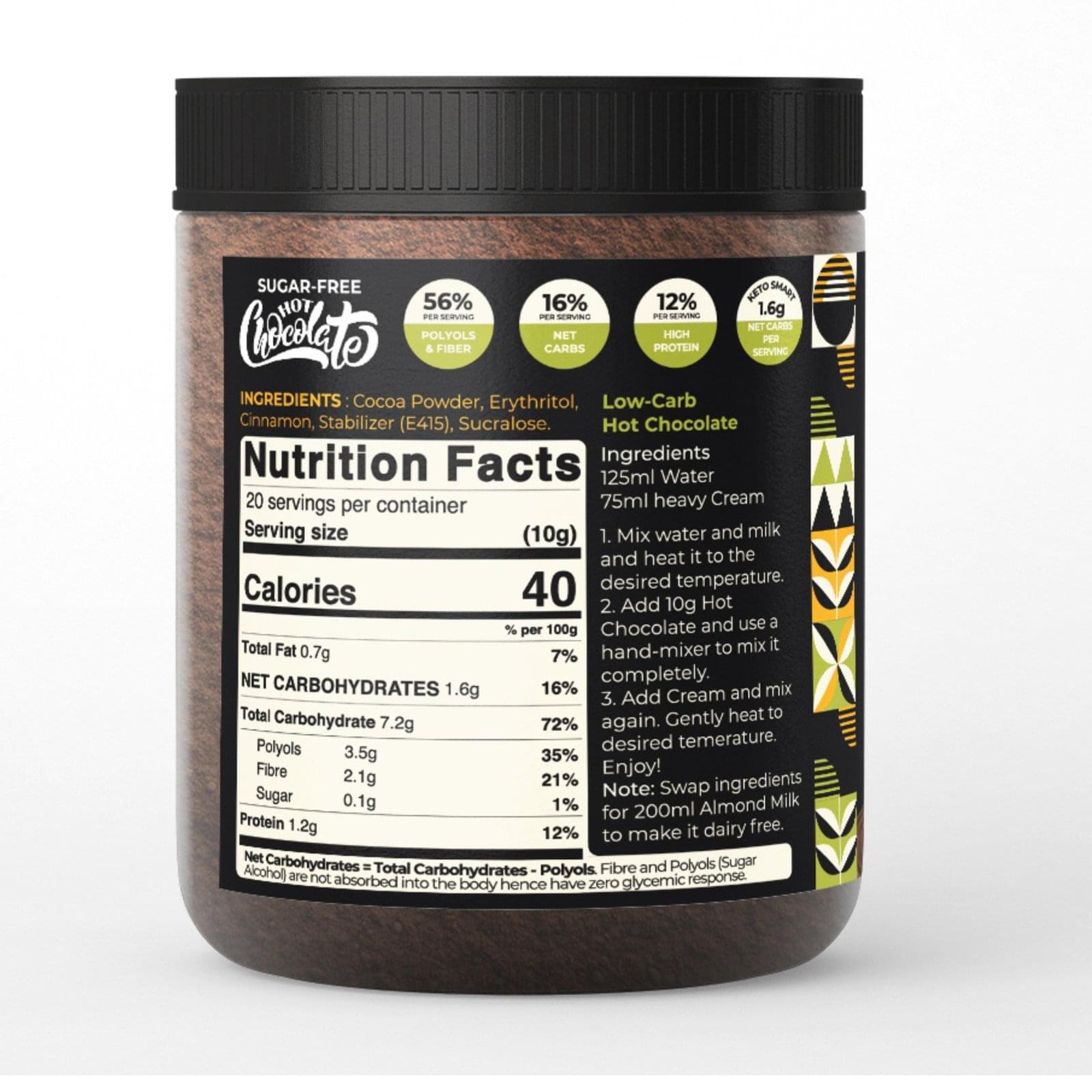 Nutribarn Sugar-Free Hot Chocolate - Image 2