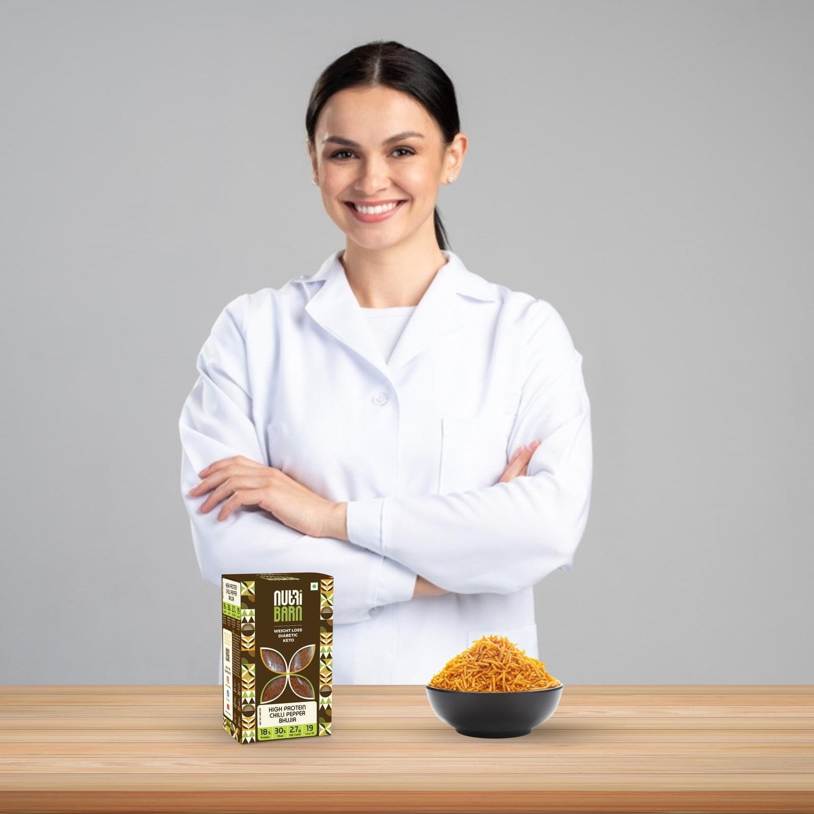 Nutribarn Keto Bhujia (Chilli Pepper) - Image 4