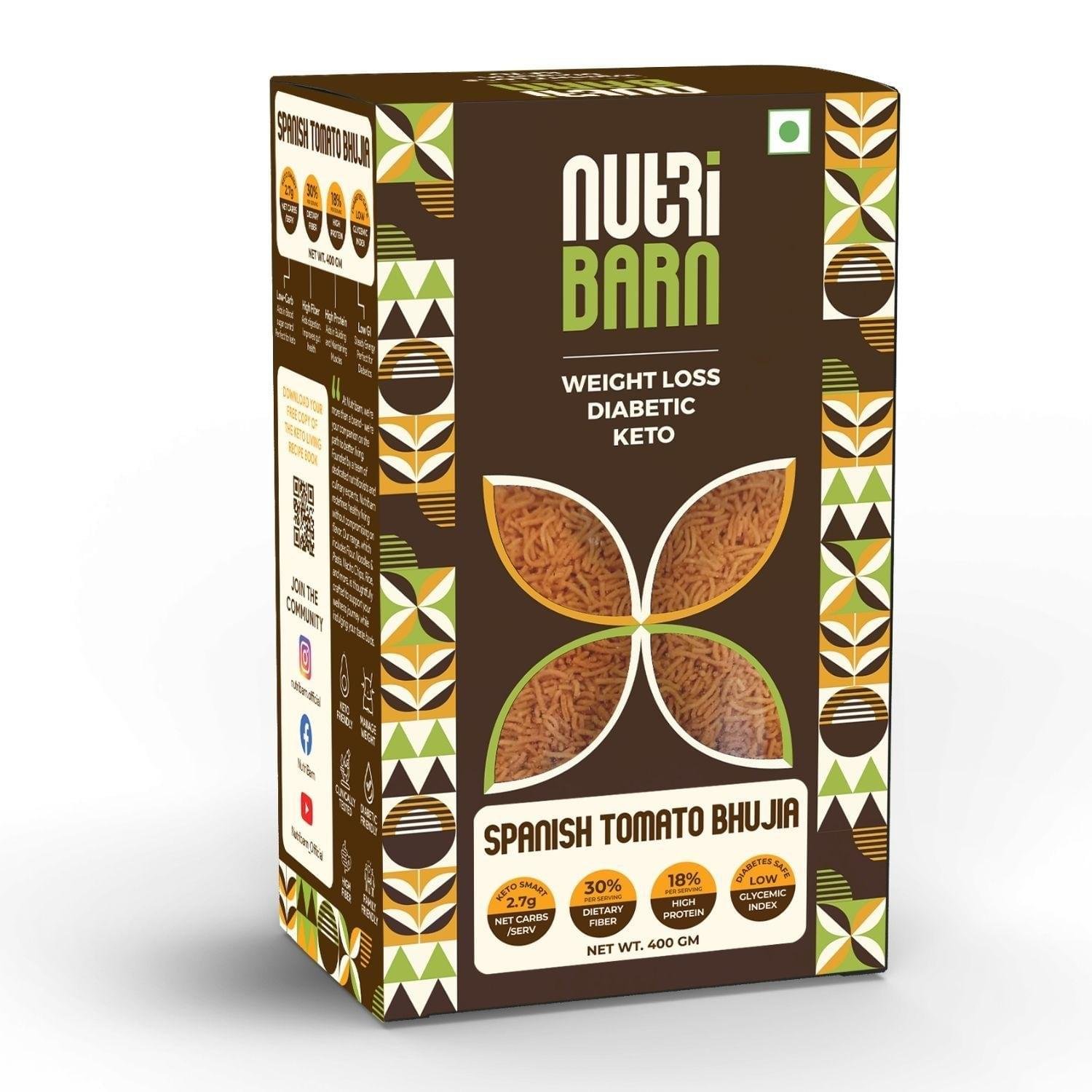 Nutribarn Keto Bhujia (Spanish Tomato)