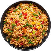 vegetable-fried-rice-colorful-bowl-healthy-low-carb-rice-alternative