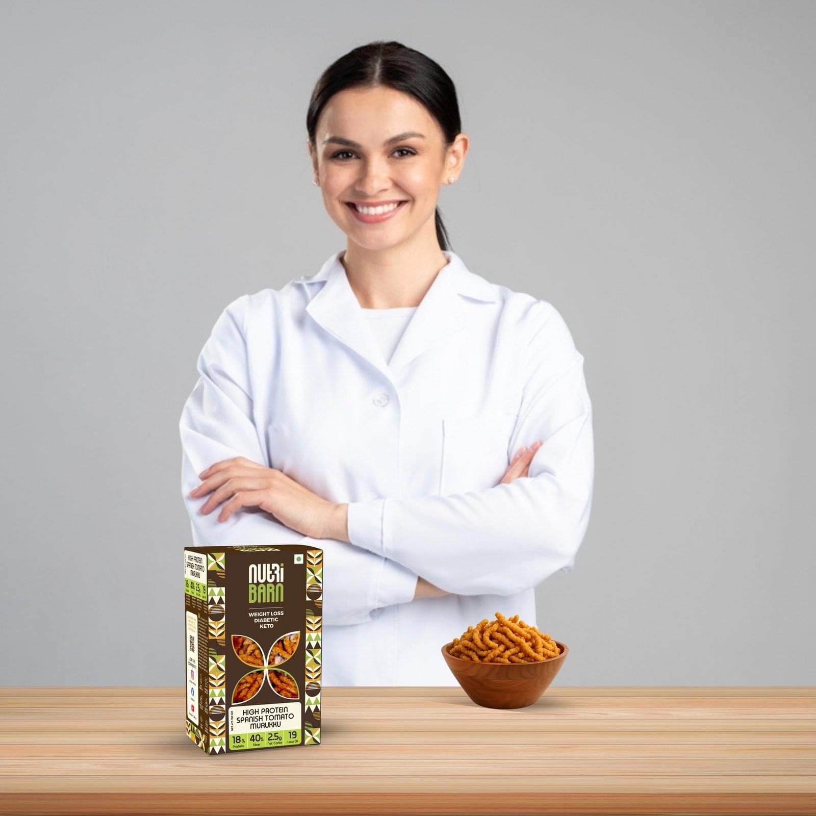 Nutribarn Keto Murukku (Spanish Tomato) - Image 4